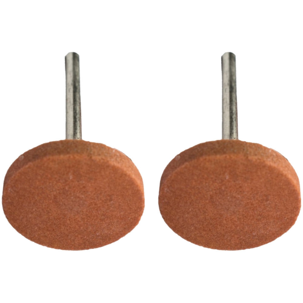 Tork Craft Mini Grinding Stone 25.4mm Wheel 3.2mm Shank 2 Piece