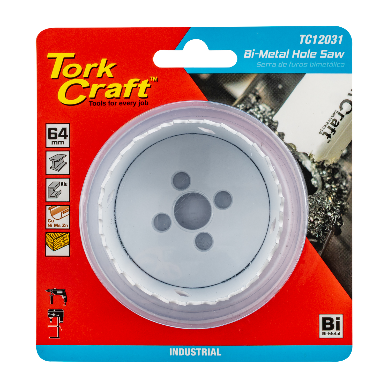 Hole Saw Bi-metal 64mm