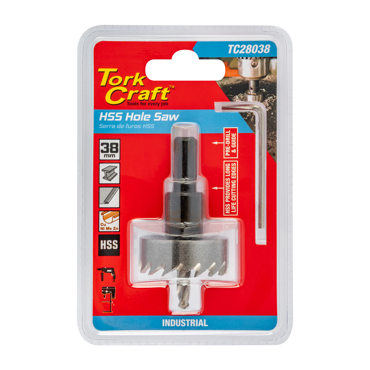 Hole Saw Hss 38mm