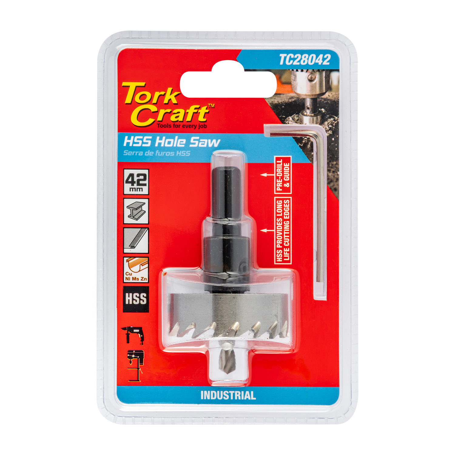 Hole Saw Hss 42mm