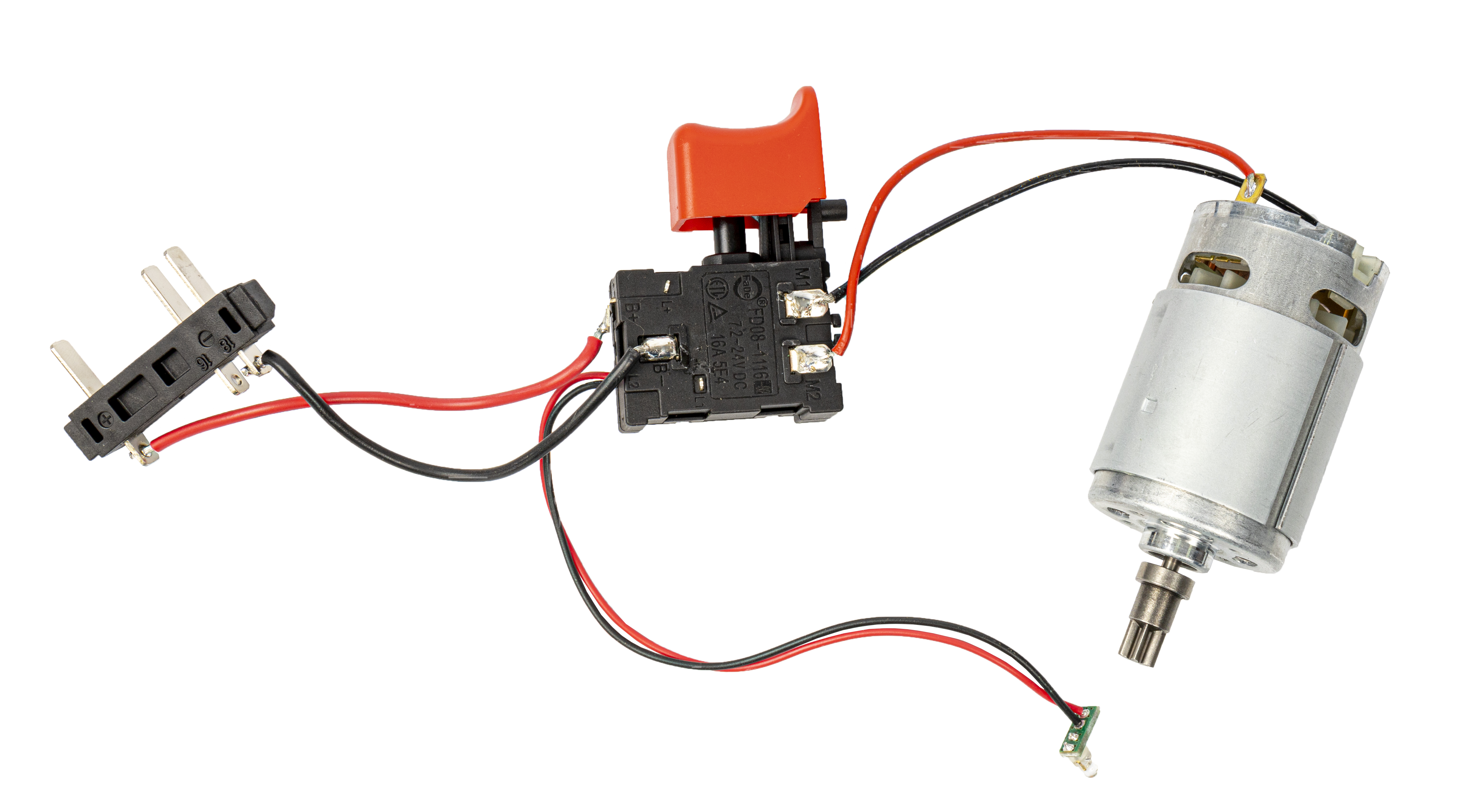 I/driver 20v Repl. Motor, Gear, Trigger (25/26/27-30) S/kit