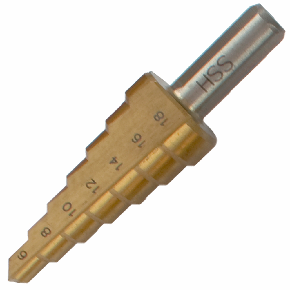 Step Drill Hss 6-18mmx2mm