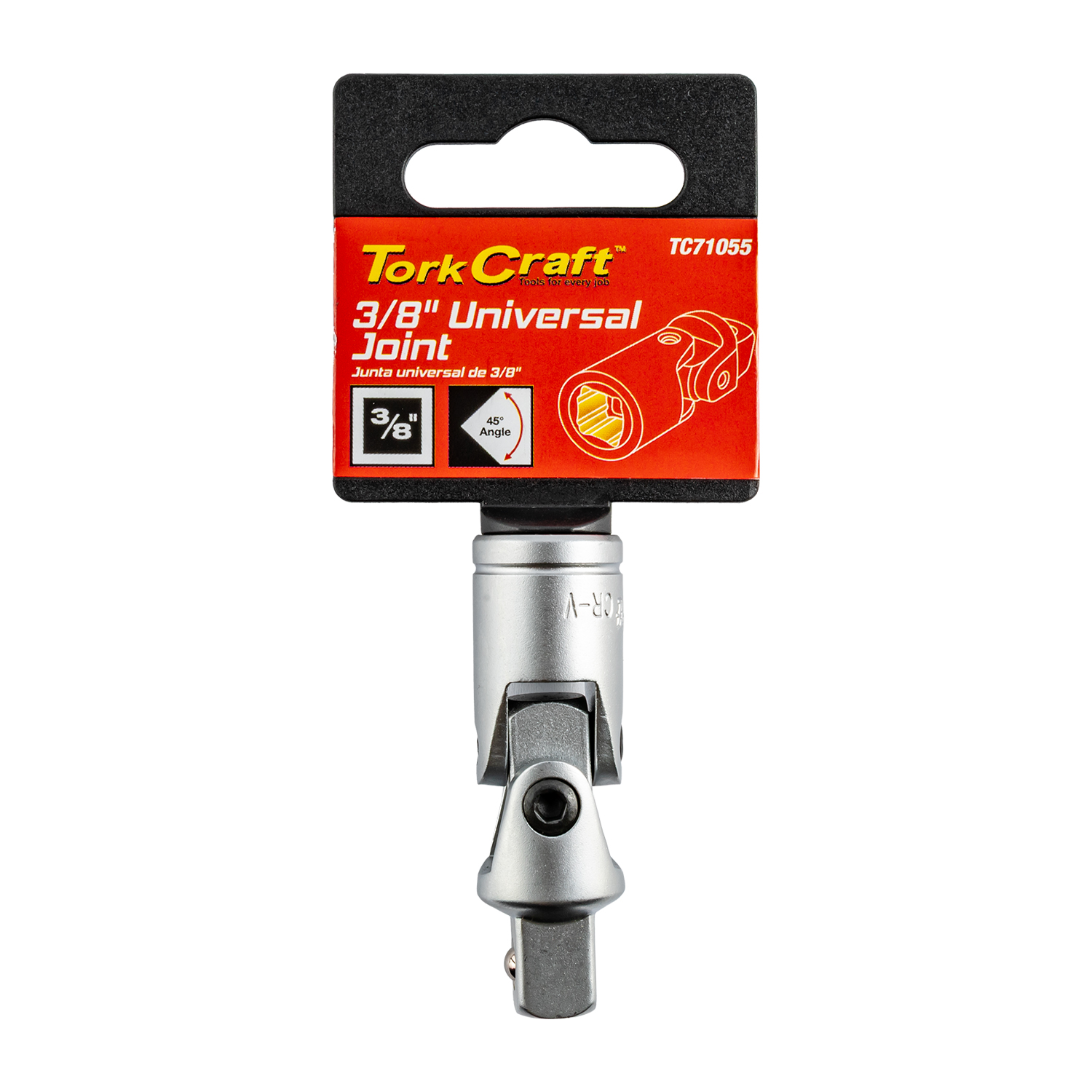 Universal Joint 3/8'dr X 55mm