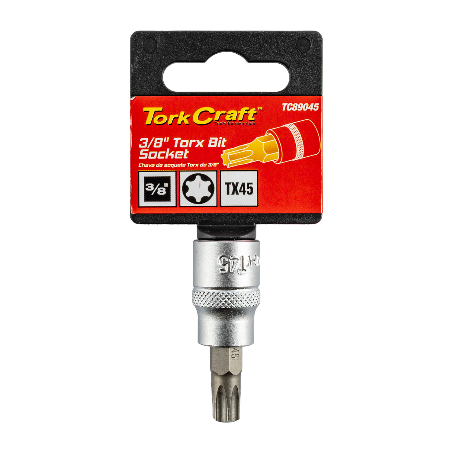 Socket Bit 3/8'dr Torx T45 S2