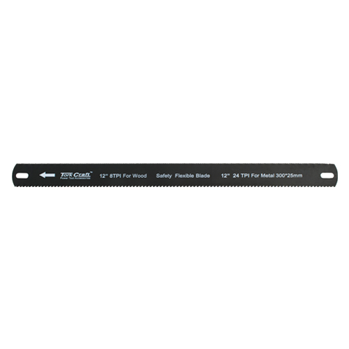 Hacksaw Blade Flexible Double Edge 300mm X 25mm Carbon Steel Tchs001