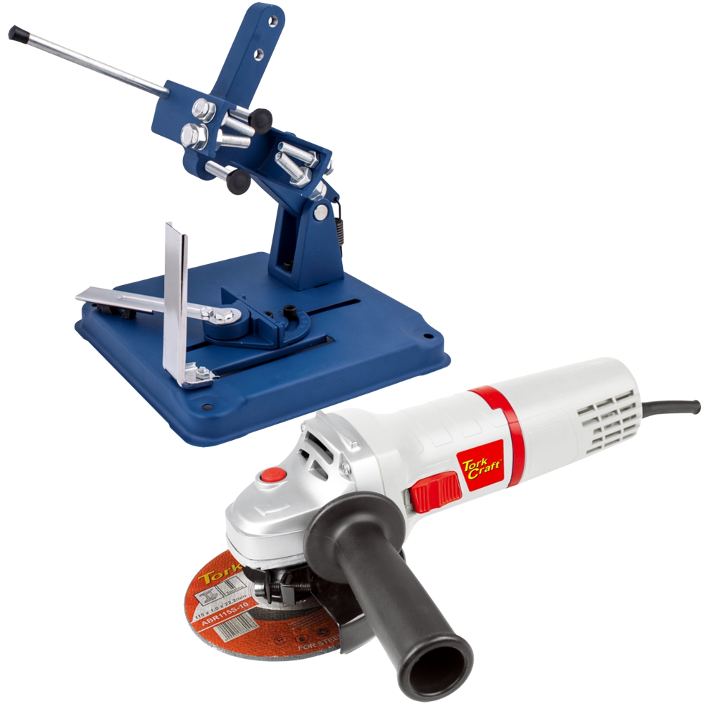 Angle Grinder 115mm Tcag0115 + Grinder Stand Tc4300