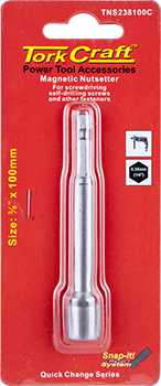 Nutsetter Magnetic 3/8'x 100mm 1/card