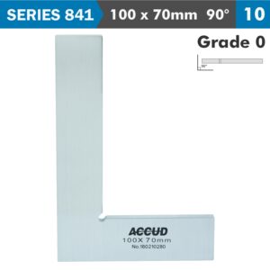 FLAT EDGE SQUARE 90 DEG. GRADE 0 100X70MM