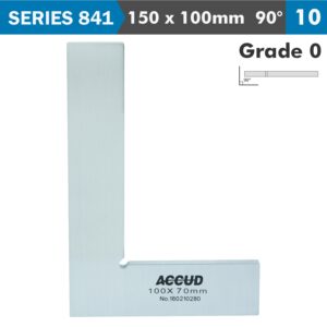FLAT EDGE SQUARE 90 DEG. GRADE 0 150X100MM
