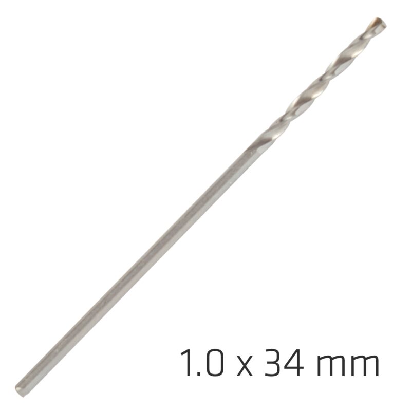 ALPEN PRO HSS 1MM DRILL DIN 338 RN 135 SPLIT POINT PLASTIC WALLET  (1