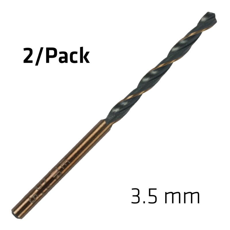 HSS SPRINT MASTER  3.5MM X2 SLEEVED DIN338 ALPEN DRILL BIT