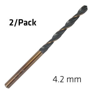 HSS SPRINT MASTER  4.2MM X2 SLEEVED DIN338 ALPEN DRILL BIT