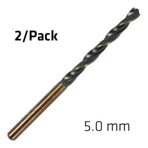 HSS SPRINT MASTER  5.0MM X2 SLEEVED DIN338 ALPEN DRILL BIT