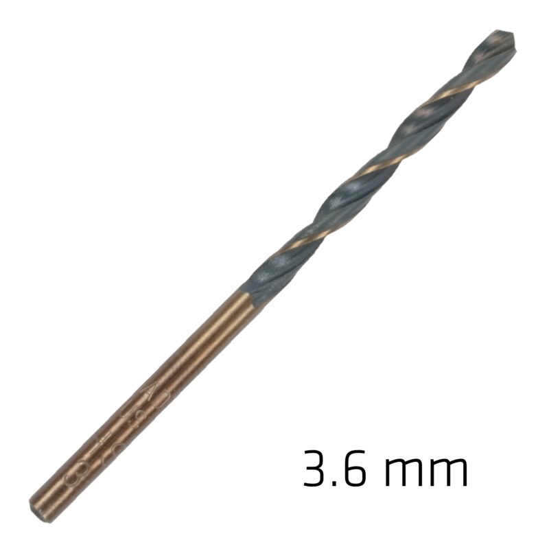 HSS SPRINT MASTER 3.6MM BULK DIN 338 ALPEN DRILL BIT