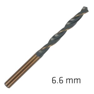 HSS SPRINT MASTER 6.6MM BULK DIN 338 ALPEN DRILL BIT