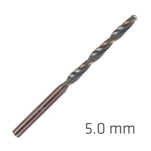HSS SPRINT MASTER 5.0MM 10-PACK HANG TAG DIN 338 ALPEN DRILL BITS