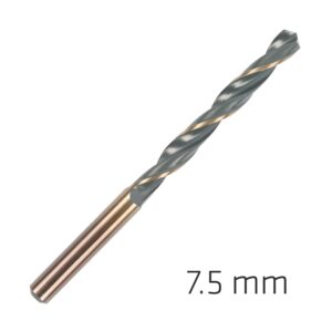 HSS SPRINT MASTER 7.5MM 10-PACK HANG TAG DIN 338 ALPEN DRILL BITS