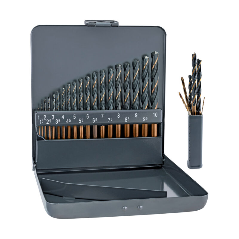 SPRINT MASTER SET 19 PIECE 1-10 X 0.5MM IN METAL CASE 1-6MM FREE INCLU