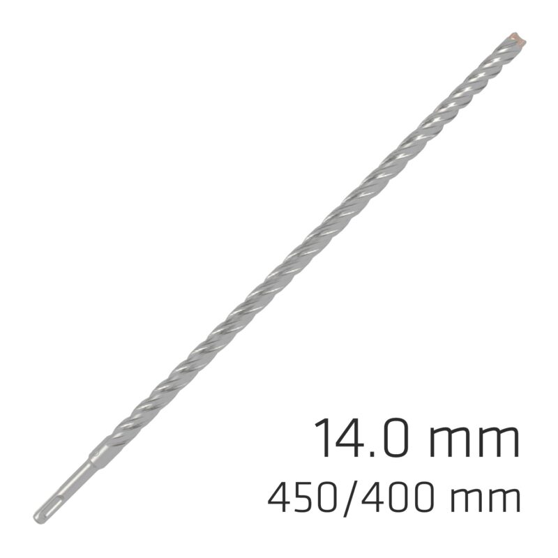 FORCE X 14.0 x 450/400 SDS-PLUS REBAR DRILL BIT X4 CUTTING EDGES