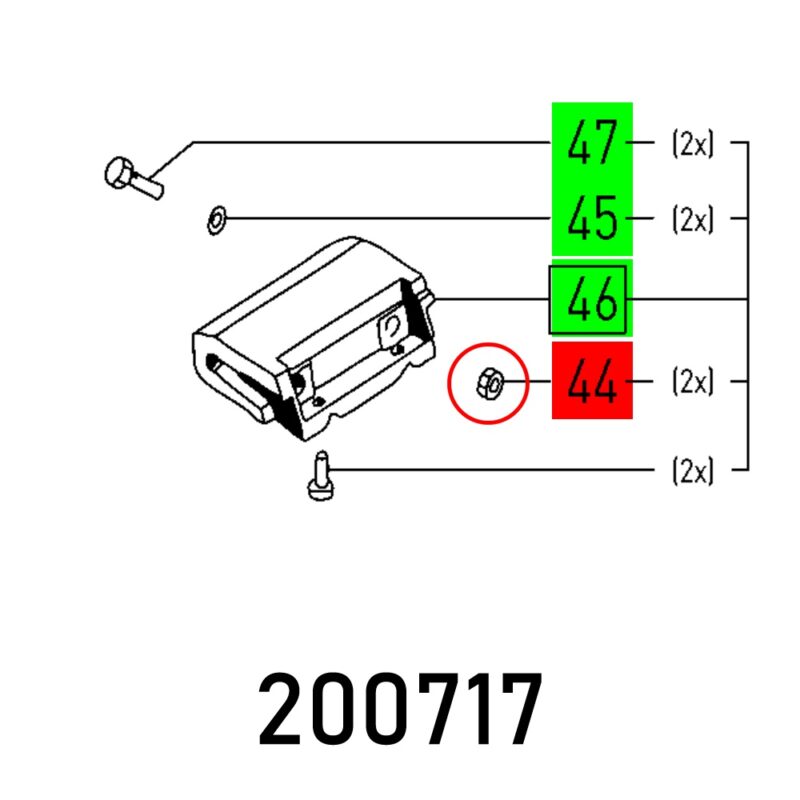 HEXAGON NUT DIN 934-M5-08
