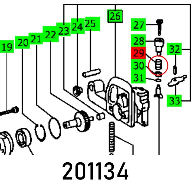 PRESSURE SPRIN GRA-1-4-B