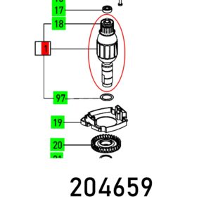 ARMATURE OF 1400 230V