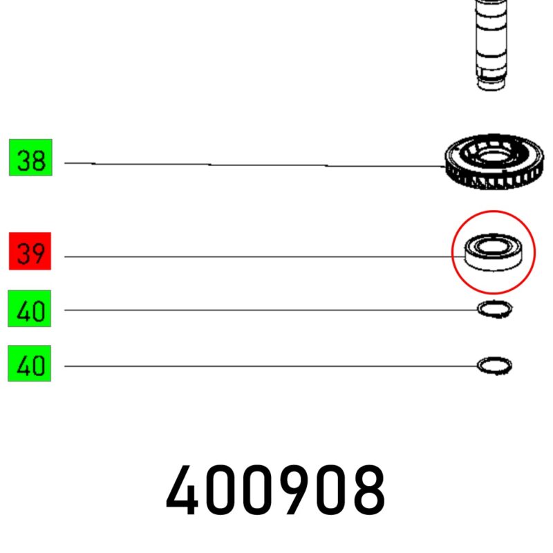 BALL BEARING 6005 VDW1 CM AV2 S U152M