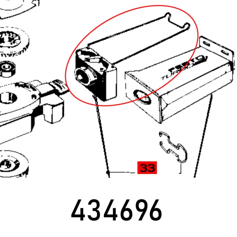 BAG CLIP FÌR TURBOFILTER