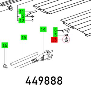 ALLEN SCREW CS 70 EB M6X12 SG-RIPP