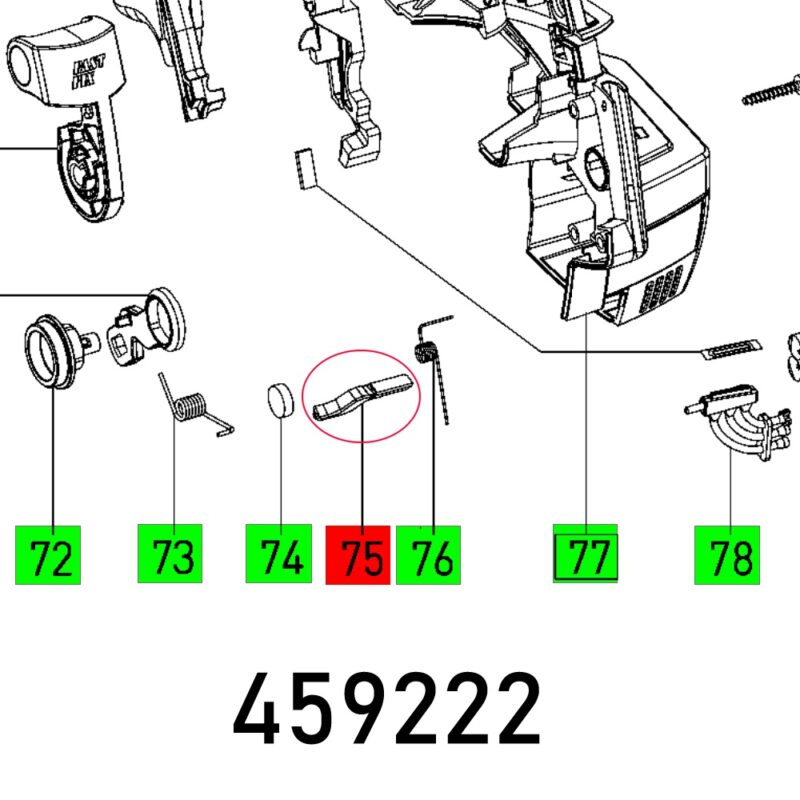 LOCK BOLT TS 55 EBQ