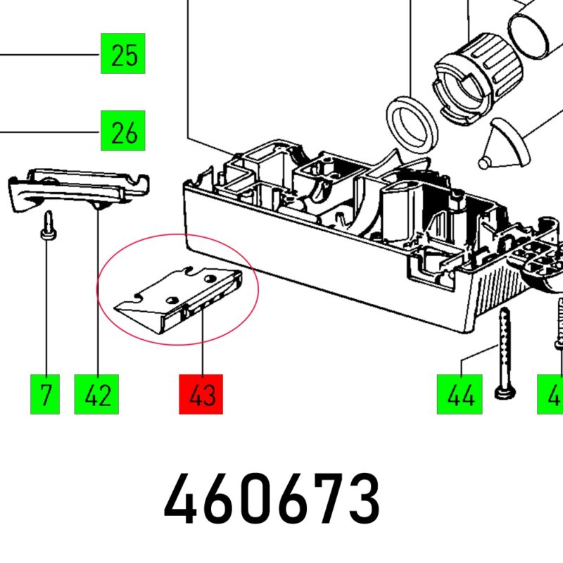 DUST GUIDE-DUST BS 105 E
