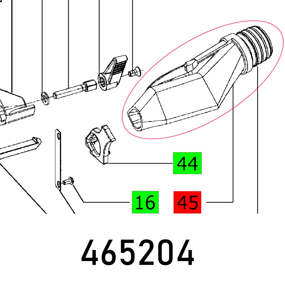 EXTRACTOR TUBE DF 500 Q | Shop Pro-Connect South Africa