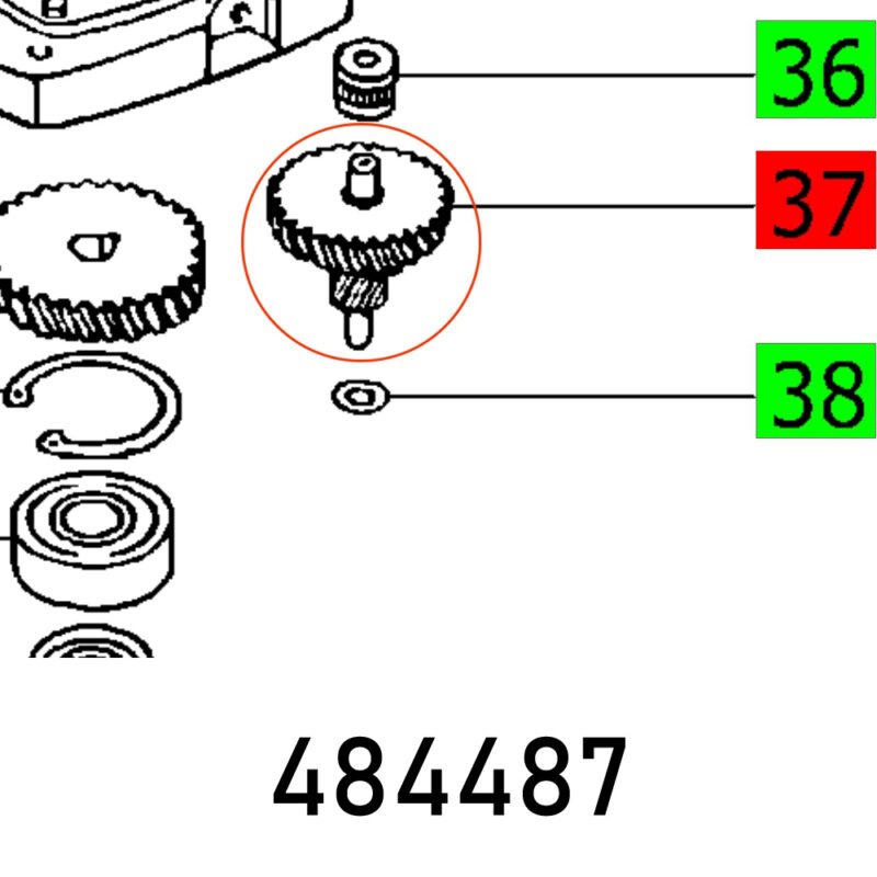 GEARWHEEL RW 3 E