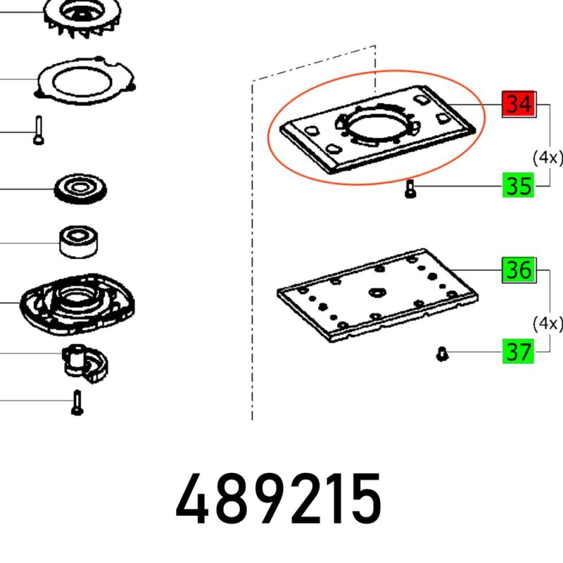 BASE PLATE RS 400