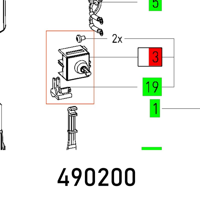 SWITCH PS 300 EQ- OFK 500 - OFK700 - MFK