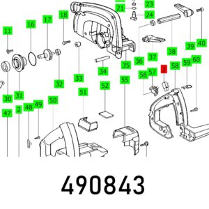 PLATE AP 55-AP 65 EU SCHALTER