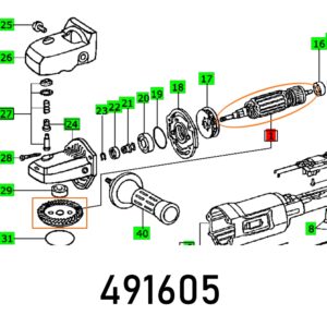 ARMATURE RAP 80.02 E 230V ET-BG