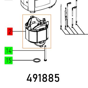 FIELD COIL OF 1000 E ET-BG