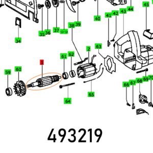 ARMATURE 230V AP 55 230V ET-BG