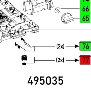 ADJUSTING WHEEL TS 55 EBQA