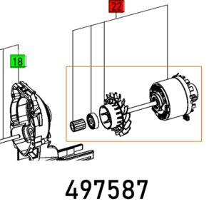 MOTOR EC30-7-B 14,4VA