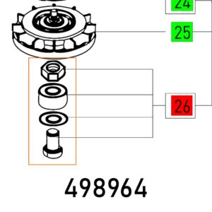 BEARING BOLT ETS 150-5 E ET-BG