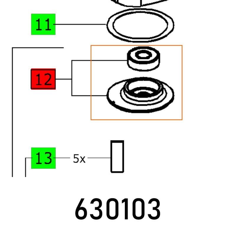 BEARING CARRIER LRM-A VOLLST