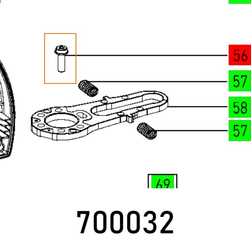 SCREW DF 700