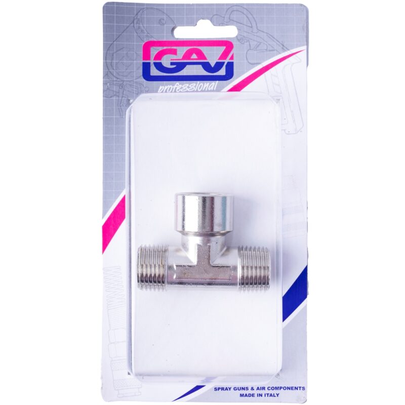T CONNECTOR 1/2' MFM PACKAGED