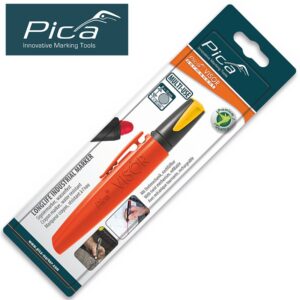 PICA VISOR PERMANENT MARKER 10MM TIP YELLOW IN BLISTER | Shop Pro-Connect South Africa
