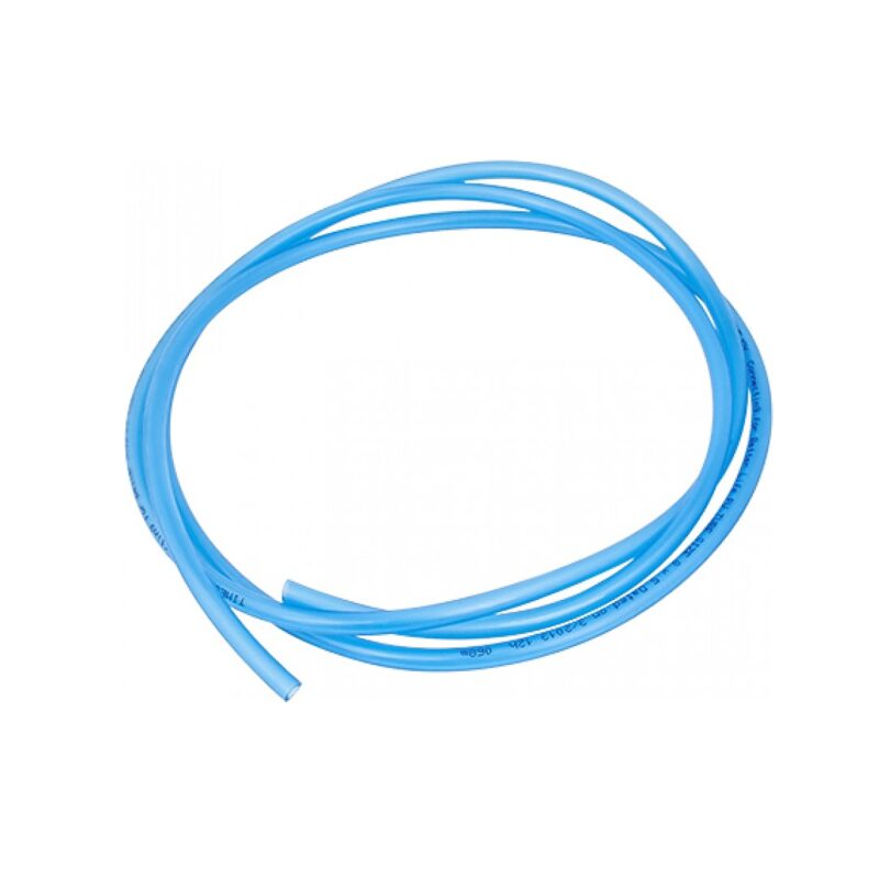 POLYURETHANE HOSE 5MM I.D. 8MM O.D PER METRE BLUE TRANSPARENT
