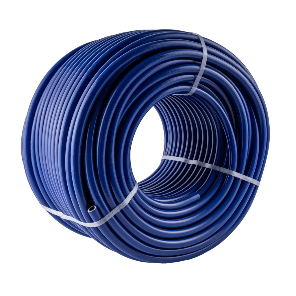 RUBBER HOSE 8MM X 15MM BLUE COLOUR X100M 80BAR | Shop Pro-Connect South Africa
