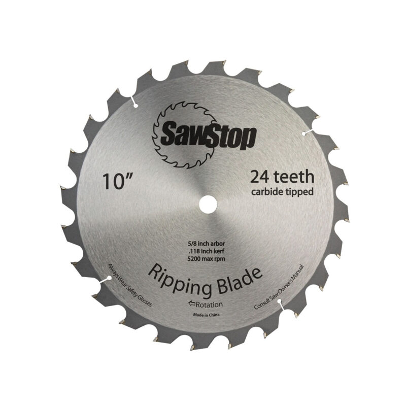 TCT SAW BLADE  254MM X 24T X 16MM RIP TITANIUM SERIES