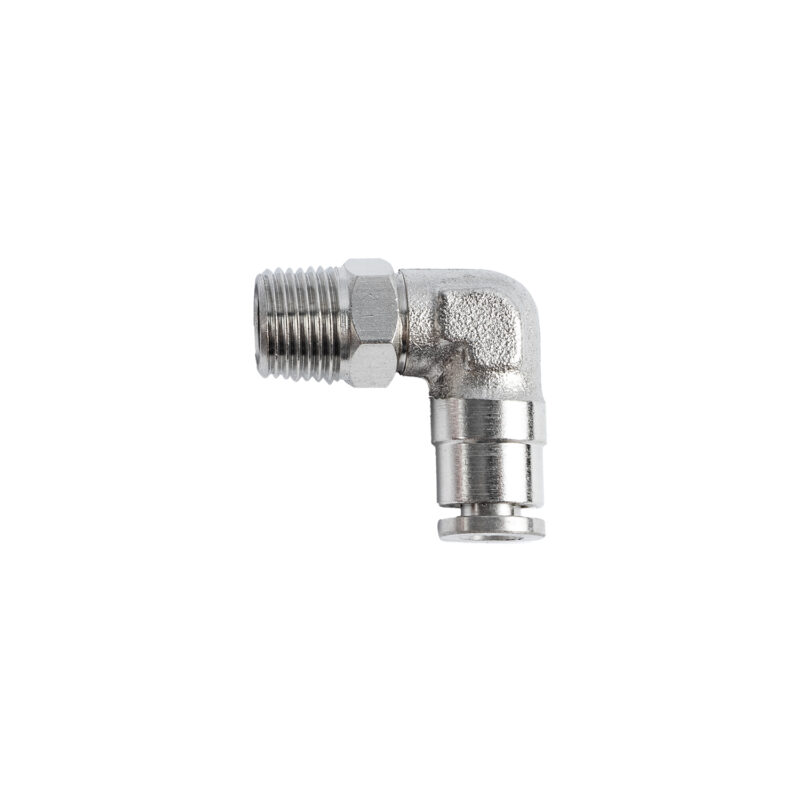 METAL PU FITTING ELBOW 4MM 1/8' M